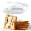 Kitchen Electric Bread Knife Automatic Toast Meat Cutter Stainless Steel Blade 11