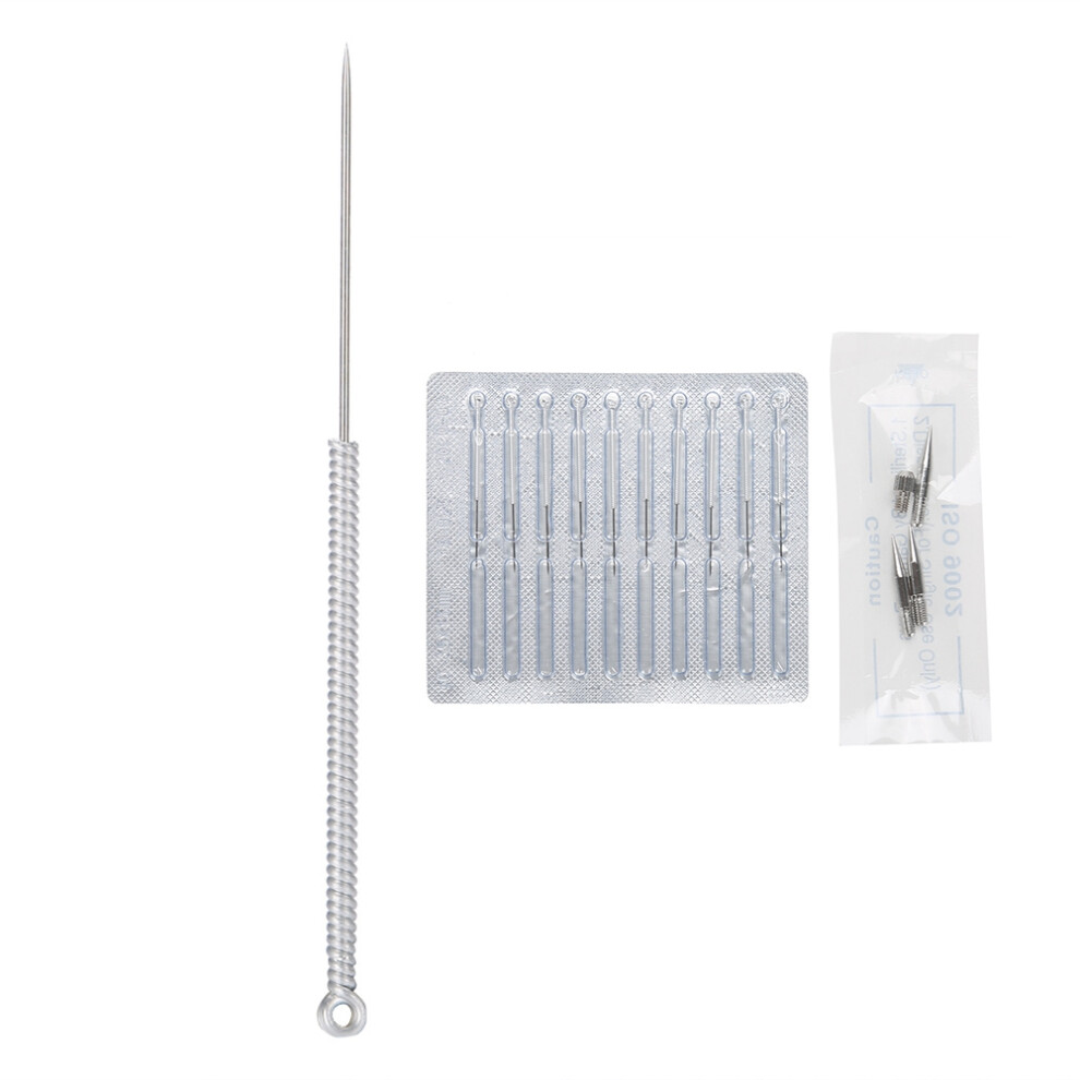 Freckle Spot Mole Removal Pen Device Accessory(10pcs Fine Needles 3pcs Larger Needles)