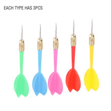 15 Stück farbige Dart-Sets - Eisen-Kupfer-Beschichtung, 110 mm, 5 Farben