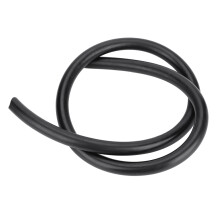 3x16mm Latex-Spinnfisch-Erdschnur 1 Meter Schwarz Tauchausrüstung