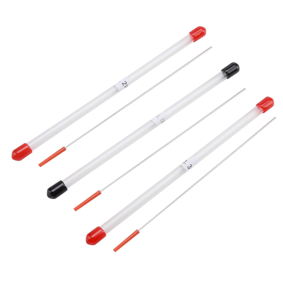 3Pcs 0.2Mm 0.3Mm 0.5Mm Airbrush Needles Tips Replacement Accessories 8401324002664