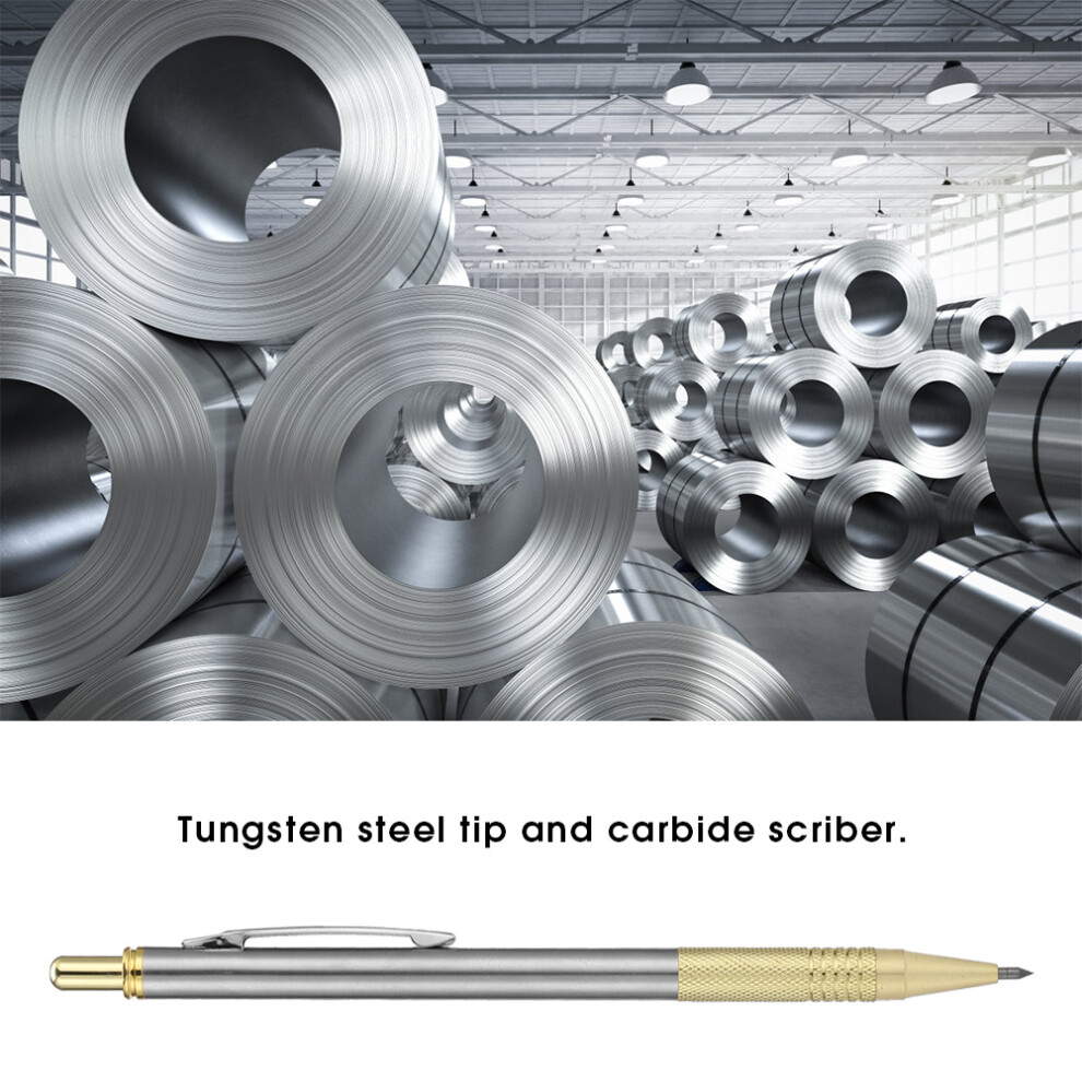 Diamond Glass Cutter Scriber Metal Cutting Lettering Pen Engraver Glass Cutting Tool (Gold) 5011324002781