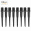 100pcs Plastic Dart Spots Needle Soft Tips Replacement Set Accessory for Electronic Darts Black 3