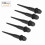 100pcs Plastic Dart Spots Needle Soft Tips Replacement Set Accessory for Electronic Darts Black 11