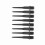 100pcs Plastic Dart Spots Needle Soft Tips Replacement Set Accessory for Electronic Darts Black 16