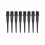 100pcs Plastic Dart Spots Needle Soft Tips Replacement Set Accessory for Electronic Darts Black 12