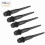 100pcs Plastic Dart Spots Needle Soft Tips Replacement Set Accessory for Electronic Darts Black 4
