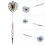 3pcs 3.5cm Steel Tip Target Throwing Darts Needle Set for Dartboard 4