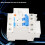 2-poliger RCD DZ47LE‑63 230V Fehlerstromschutzschalter 63A 30mA 10