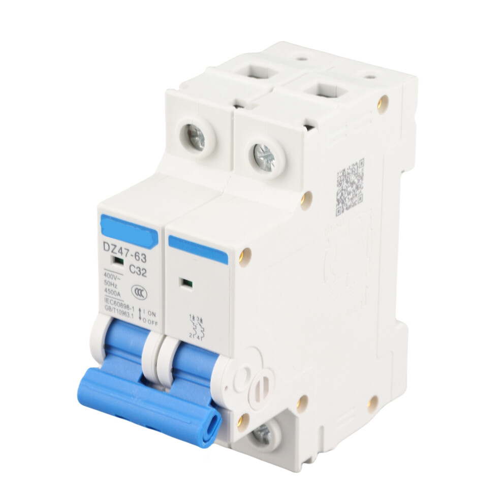 Dz47â63 2Pole 32A Miniature Current Circuit Breaker 220/380V 4611324004290