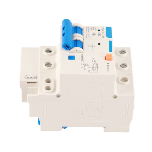 DZ47LE-32 Fehlerstromschutzschalter 32A 2P N C32 30mA Sicherheits-Schalter 2