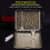 Retro Bronze Metal Cigarette Case - Double-Sided Pocket Holder for 20 Cigarettes (#3) 3