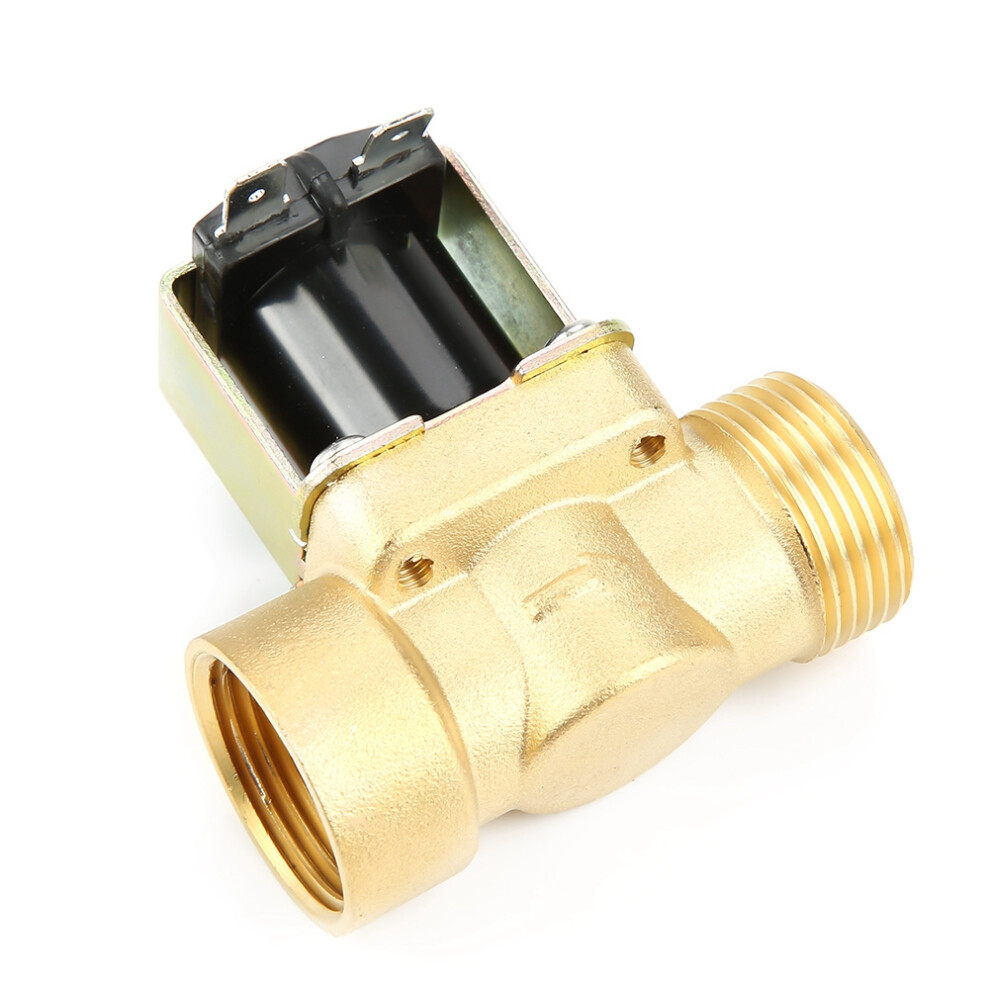 Brass Dn20 G3/4 Normal Closed Pilot Operated Water Inlet Electric Solenoid Valve 9461324003909