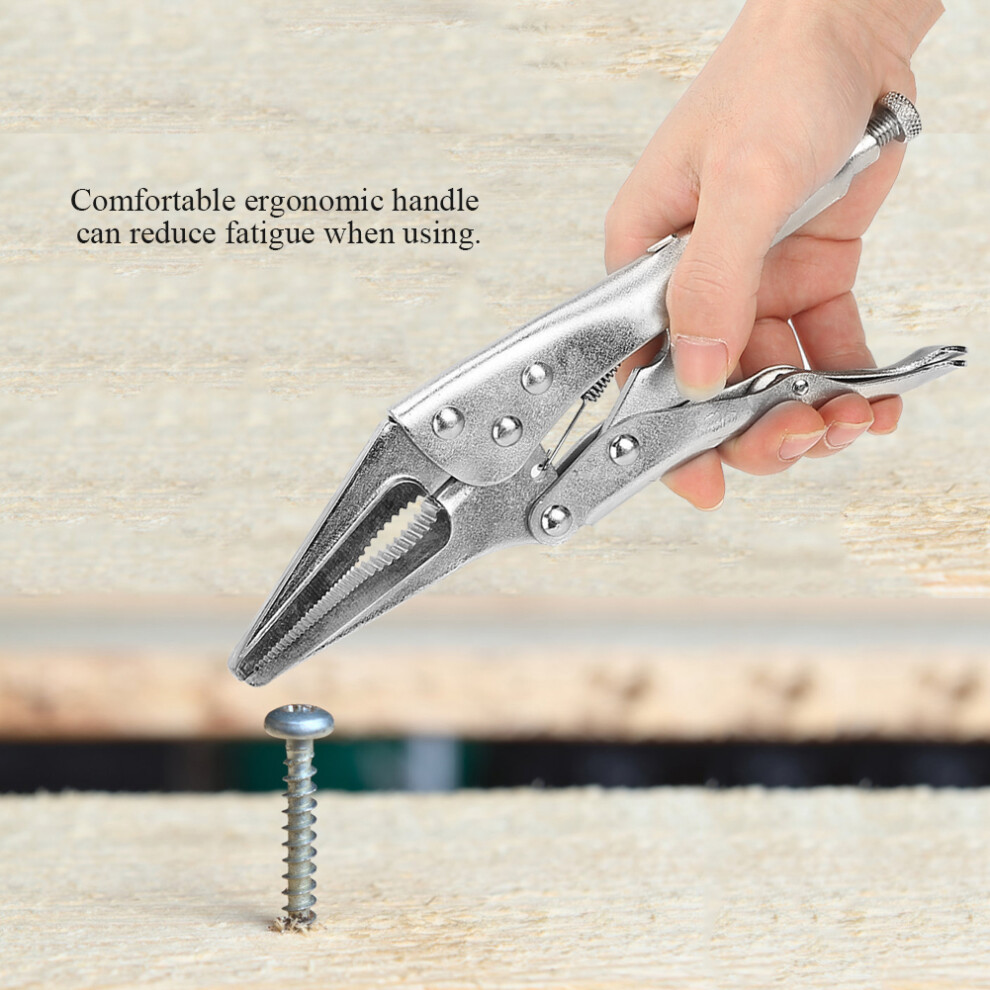 9Inch Needle Nose Locking Pliers Vise Grips Adjustable Jaw Clamping Wrench Welding Tool 5071324005939