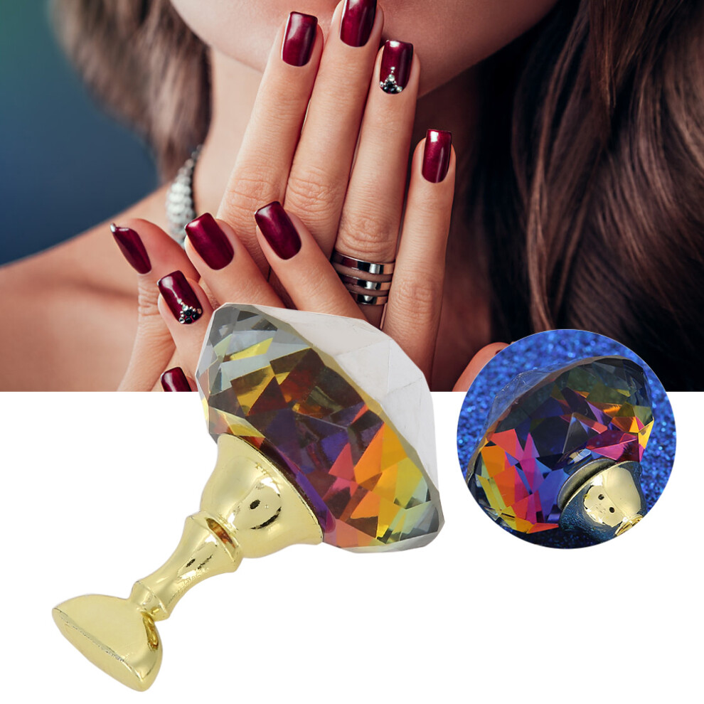 Nail Holder False Nail Tip Practice Stand Crystal Base Holder Nail Art Display Manicure #1