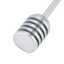 Solid Stainless Steel Honey Dipper Drizzler Stirrer Spoon Mixing Stick Tool