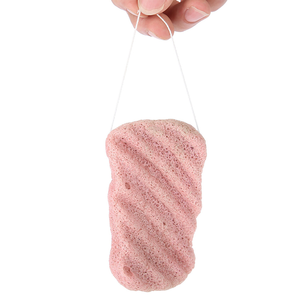 Long Wave Type Big Size Body Konjac Wash Face Flutter Natural Facial Body Care Sponges Dry 06#