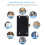 Smart Bluetooth Cabinet Drawer Lock Unmanned Container Lock with English Manual 6