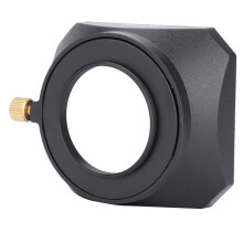 Square Lens Hood Shade Accessory for DV Camcorder Digital Video Camera Lens Filter (37mm)