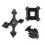 4 in 1 Multifunctional Alloy Drills Chuck Key Fit Handheld Drilling Tool 9