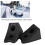 2pcs Car Antislip Block Plastic Car Tyre Slip Stopper Wheel Alignment Block 10