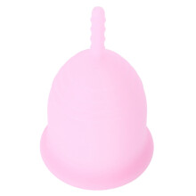 Menstruationscup Silikon, auslaufsicher, Pink, Größe L, wiederverwendbar, Medizinische Qualität
