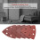 101pc Sanding Set Sandpaper for Bosch Fein Oscillating Multi Tool Cutting Cutter Pad 6