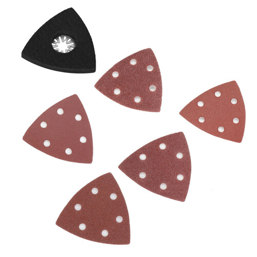 101pc Sanding Set Sandpaper for Bosch Fein Oscillating Multi Tool Cutting Cutter Pad