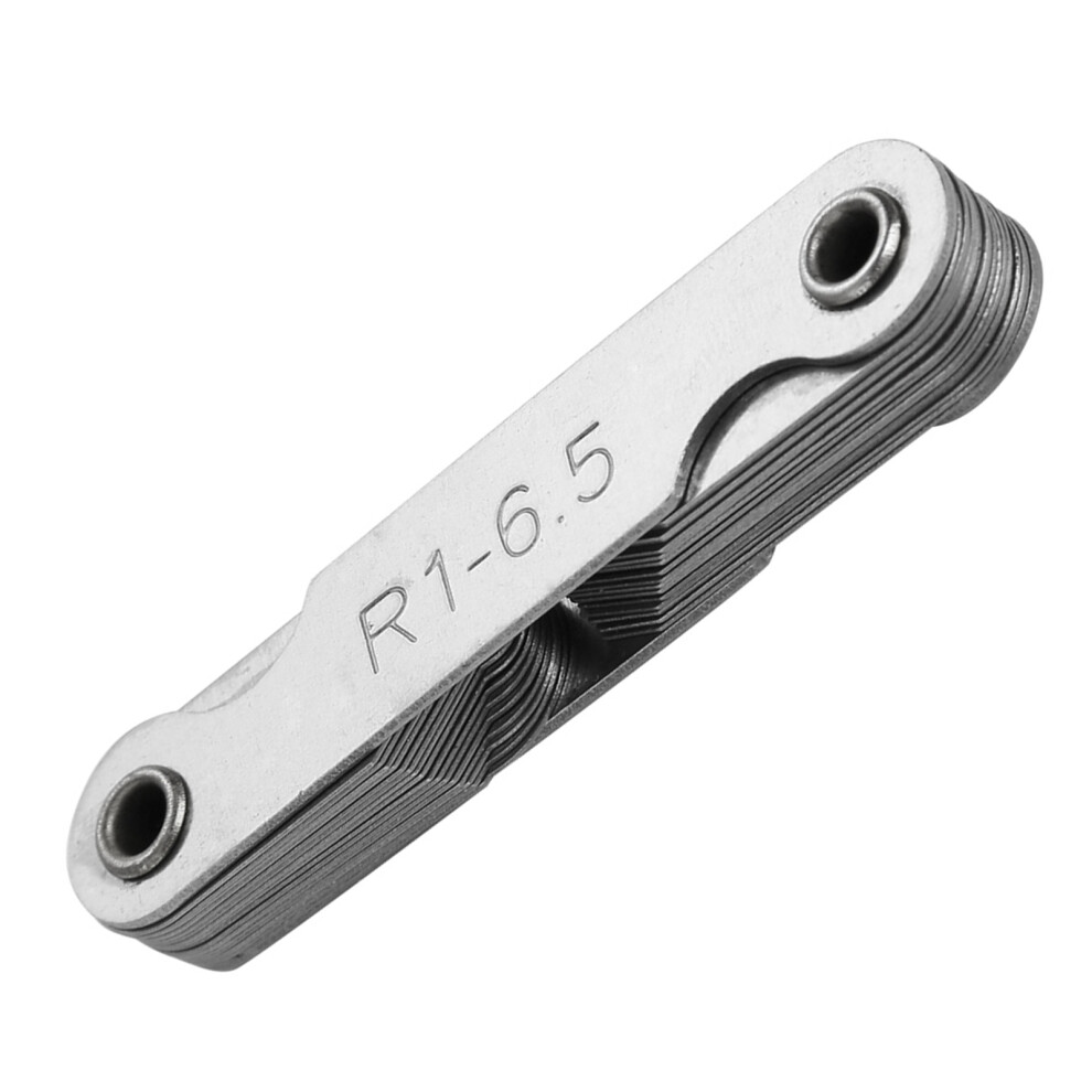 Stainless Steel Radius Fillet Gauge External Internal Concave Convex Measuring Tool (R1-6.5Mm) 5051324013813
