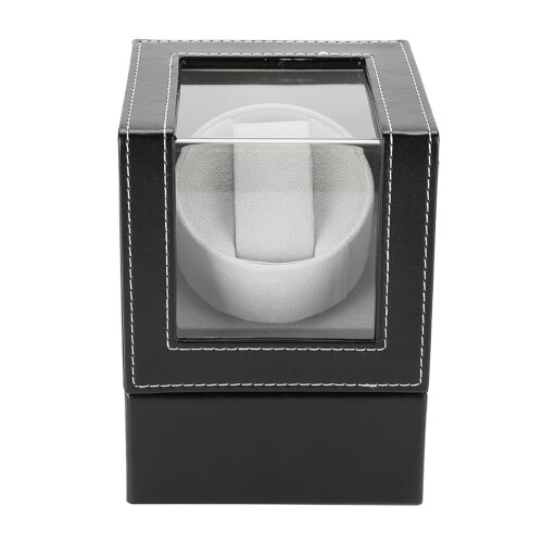 Single Watch Winder Holder Display Storage Automatic Mechanical Watch Box