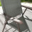 Outsunny Outsunny Folding Chairs Set, Breathable Mesh Fabric Seat, Dark Grey 8