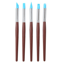 5 Stück Dental-Silikonstift-Carving-Werkzeuge zum Formen und Reinigen von Zähnen