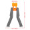 Soft Bullet Gun Folding Foldable Rifle Bipod Support Stand Tactical Accessory for Toy Gun 1