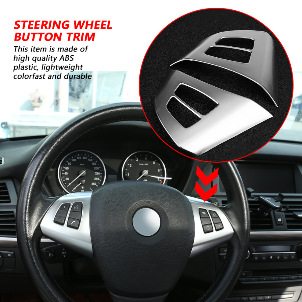 Chrome Steering Wheel Trim For X5 E70 2008-2013 7293282594548