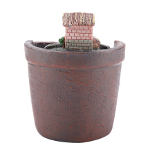 House Design Cactus Resin Flowerpot Planter Garden Succulent Plant Pot for Home Desktop Decor