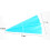 Spritztüllen-Set 7 Rüschentüllen Edelstahl Cake-Decorating-Kit 4