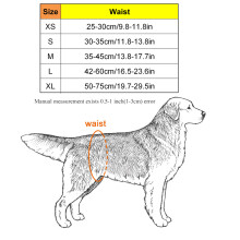 Hundehöschen für weibliche Hunde Physiologisch Pink XL Wasserdicht Welpenunterwäsche