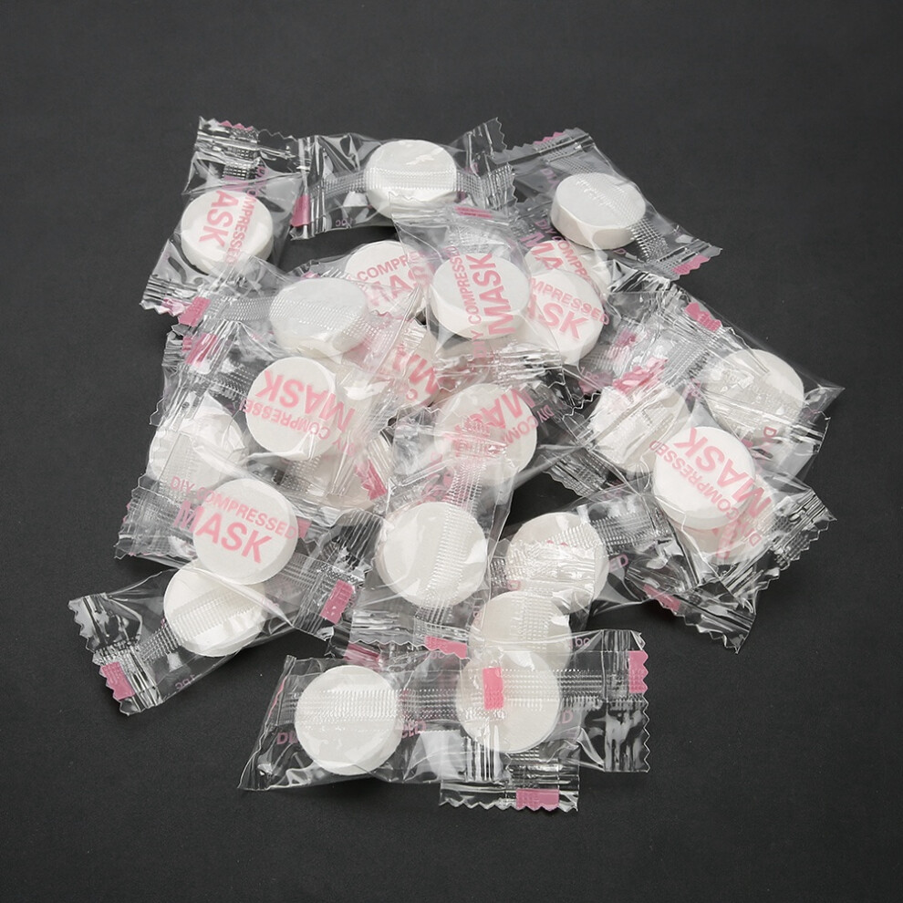 500pcs bag Disposable Facial Mask NOn Woven Compressed Face Mask DIY Facial Mask
