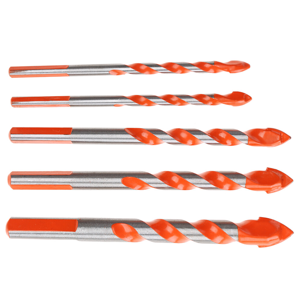5Pcs Triangle Handle Multifunctional Alloy Drill Bits For Hand Electric Drill 6-12Mm 9311324018789