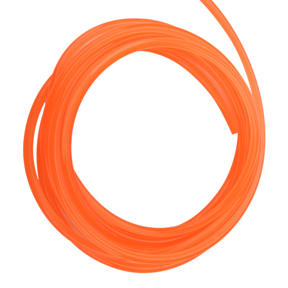 Orange Smooth Pu Polyurethane Round Belt For Drive Transmission(8Mm*5M) 7901324020824