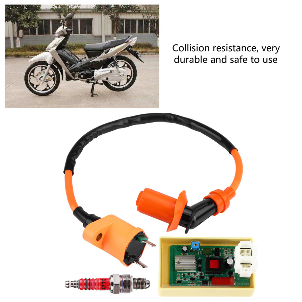6Pins Cdi Adjustable Dc Performance Spark Plug Coil For Gy6 50Cc 250Cc Scooter Moped Atv Part 8761324020953