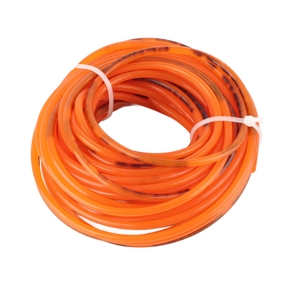 Smooth Pu Polyurethane Round Belt For Drive Transmission(3Mm*10M) Orange 7691324020831