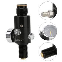 Paintball 5/8"18UNF Thread Input 3000psi Output Pressure 800psi Air Tank Regulator