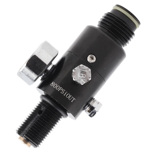 Paintball 5/8"18UNF Thread Input 3000psi Output Pressure 800psi Air Tank Regulator 1