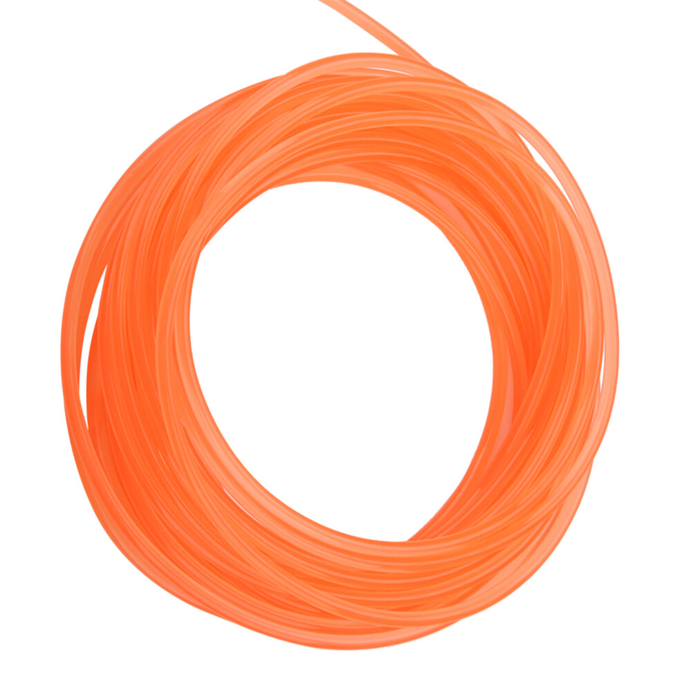 Orange Smooth Pu Polyurethane Round Belt For Drive Transmission(5Mm*10M) 9341324020819