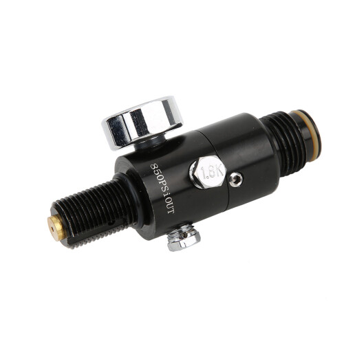 Paintball 5/8"18UNF Thread Input 3000psi Output Pressure 800psi Air Tank Regulator 2