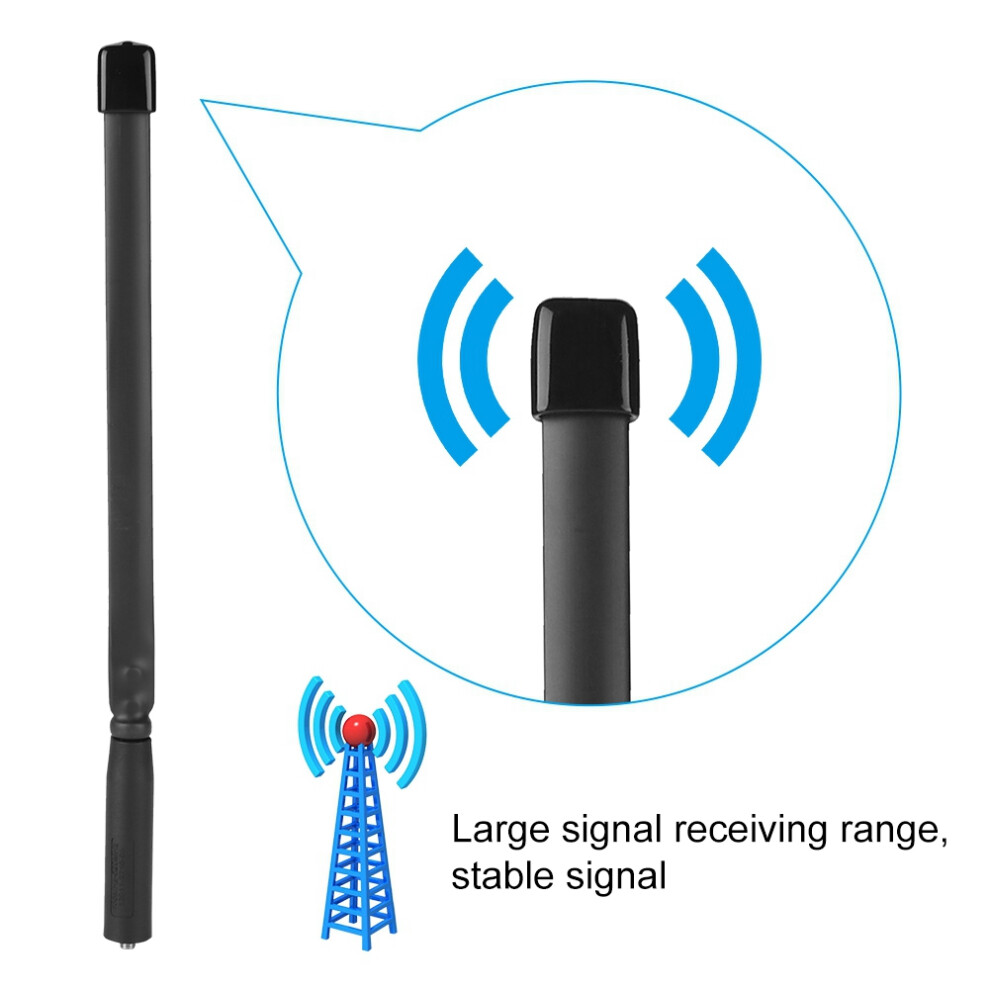Foldable Walkie Talkie Antenna Sma Female Antenna Dual Band Vhf/Uhf 136-520Mhz 33Cm 8741324021457