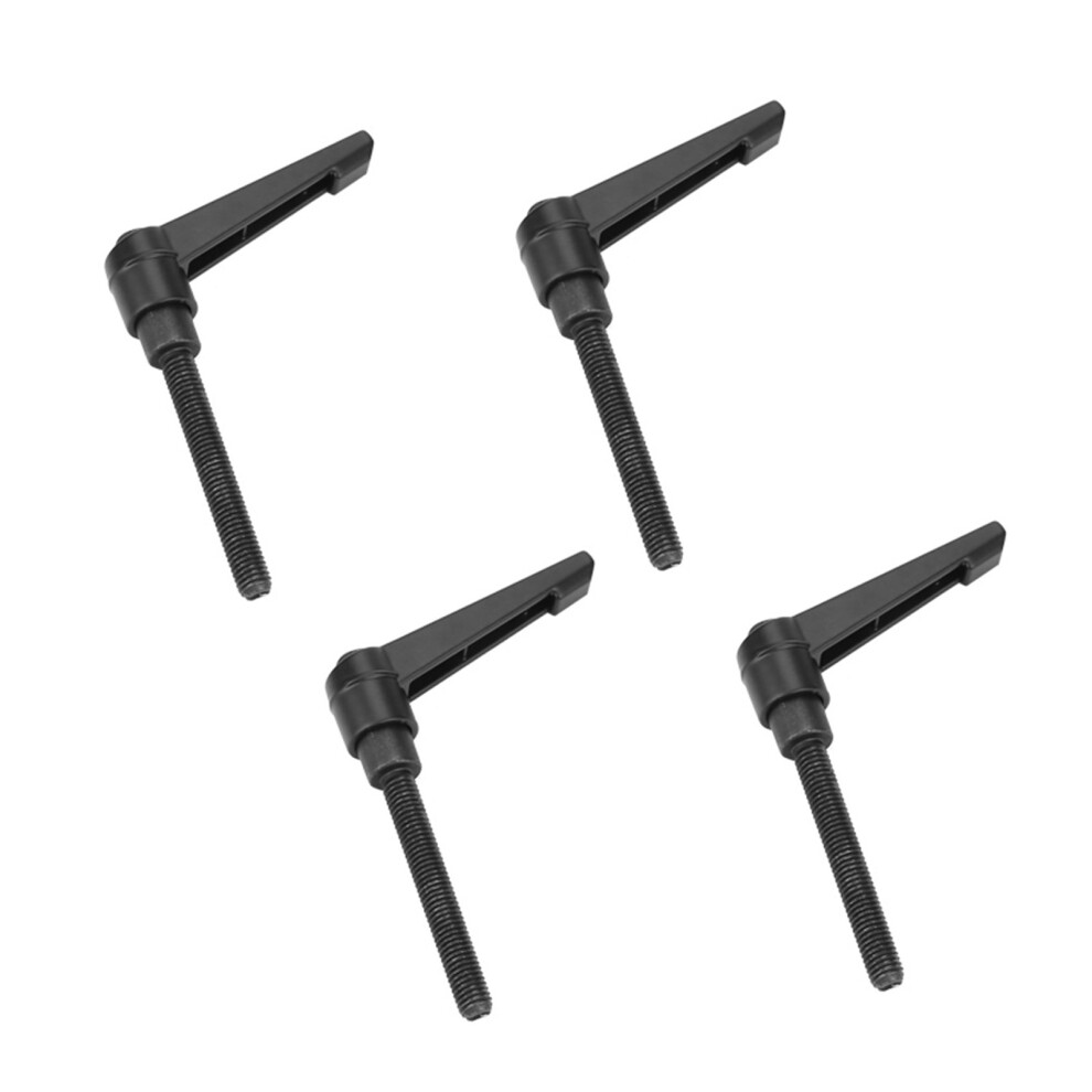 4Pcs Metal Machine Knobs Adjustable Fixing Handle M5 Male Thread (50Mm) 8291324021532