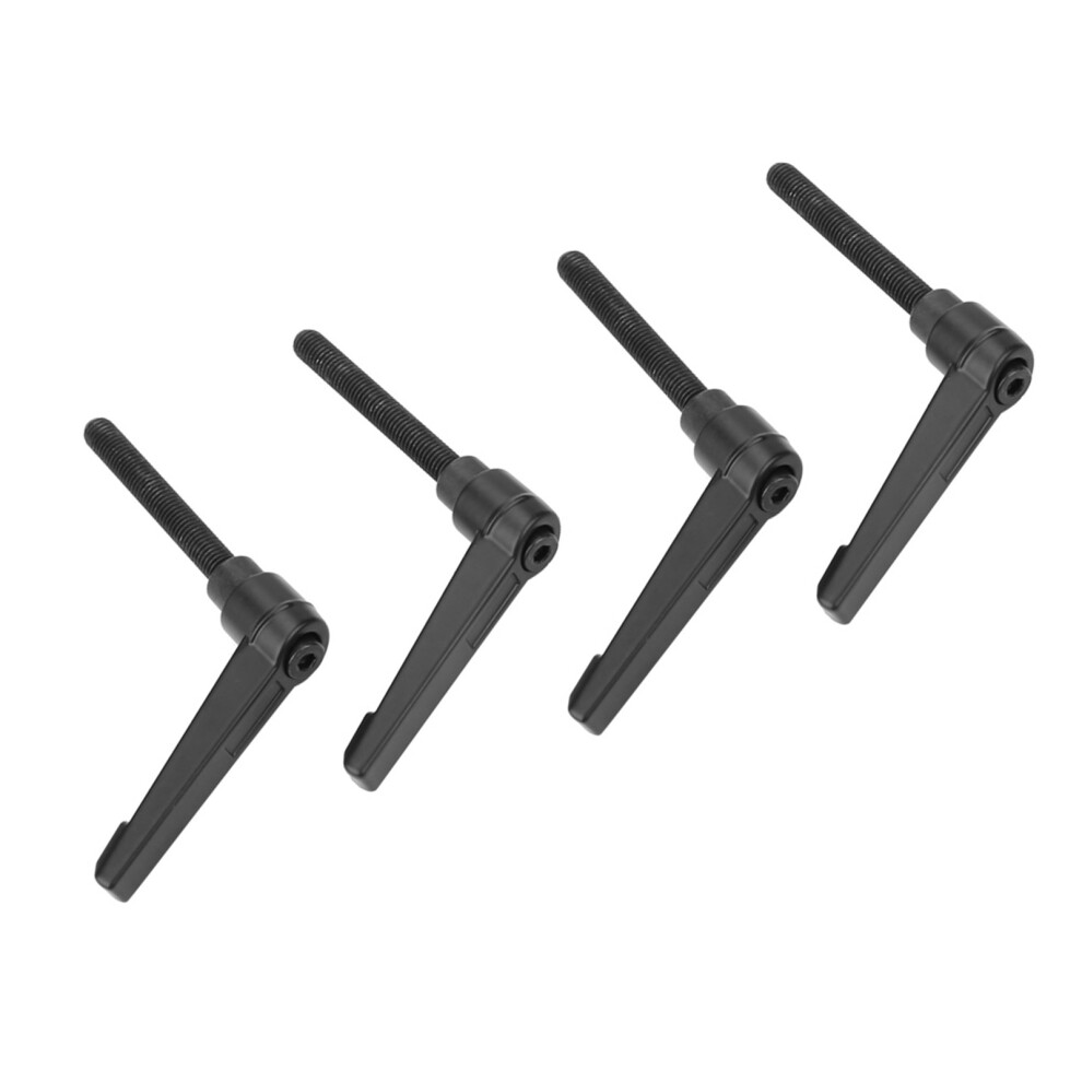 4Pcs Metal Machine Knobs Adjustable Fixing Handle M6 Male Thread (16Mm) 9481324021611