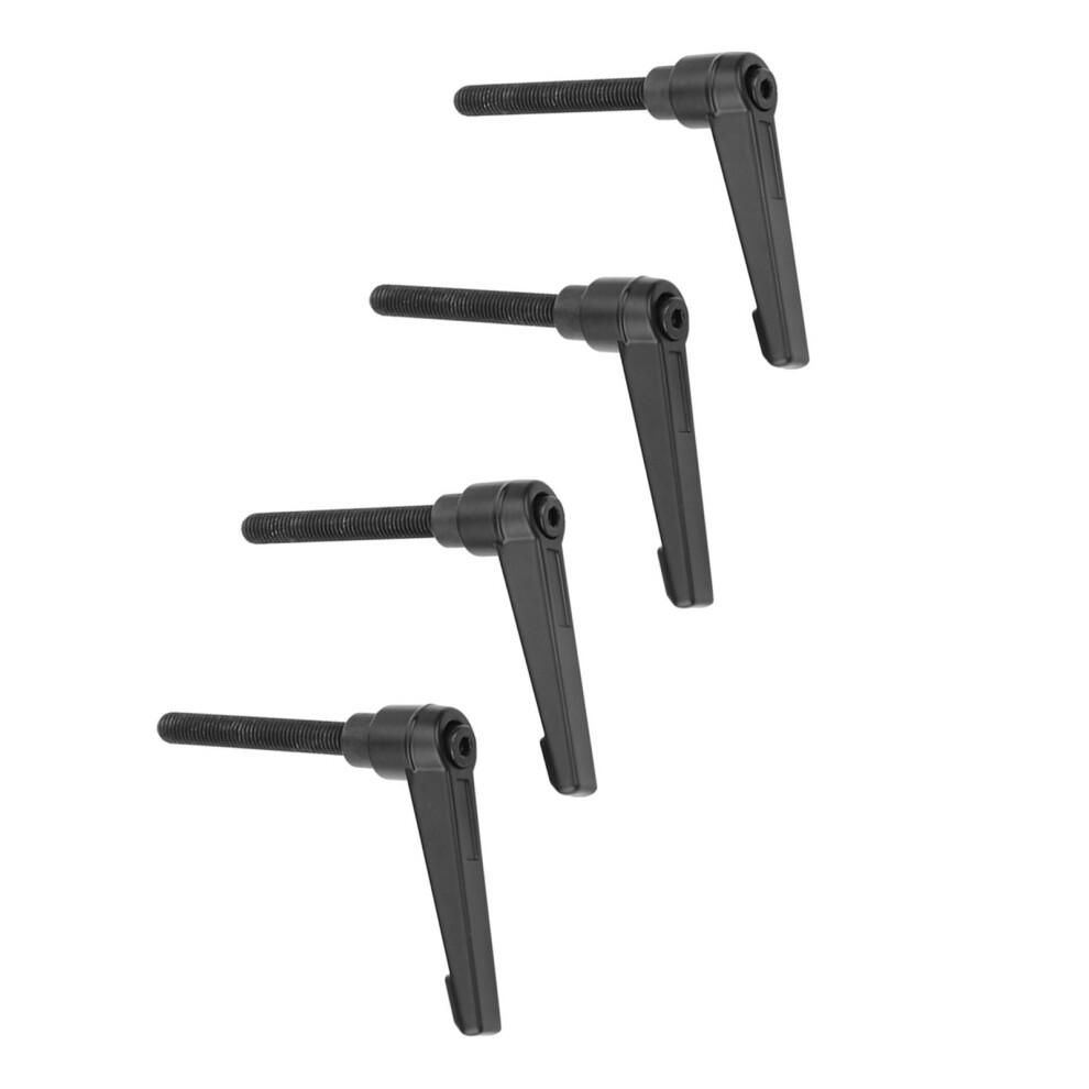 4Pcs Metal Machine Knobs Adjustable Fixing Handle M8 Male Thread (60Mm) 8751324021715